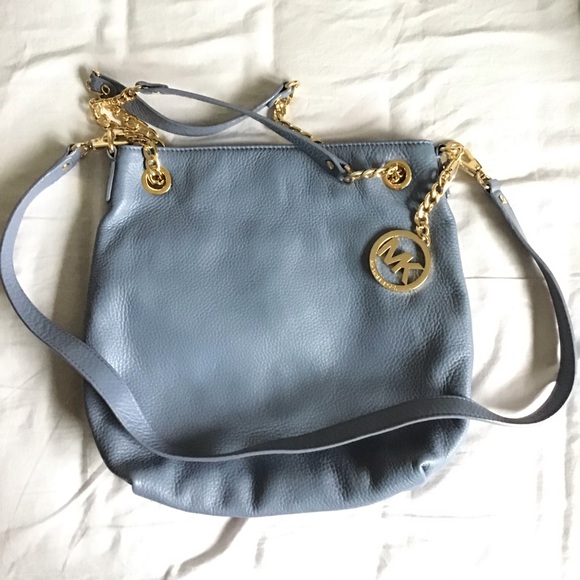 Michael Kors Handbags - Periwinkle Leather Michael Kors Bag
